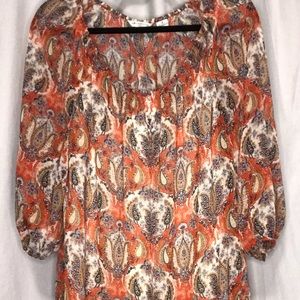 Liz Claiborne womens sheer blouse, 1X